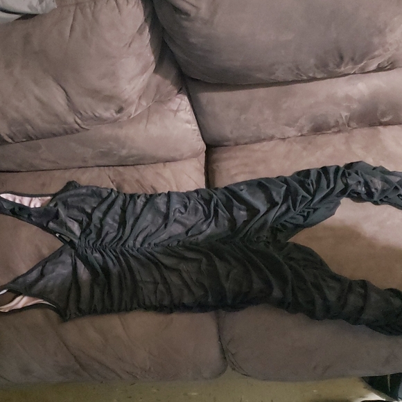 K TOO Black sheer jumpsuit - Picture 3 of 4